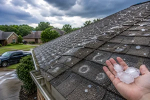 Hail Damage Roof Insurance Claim 1