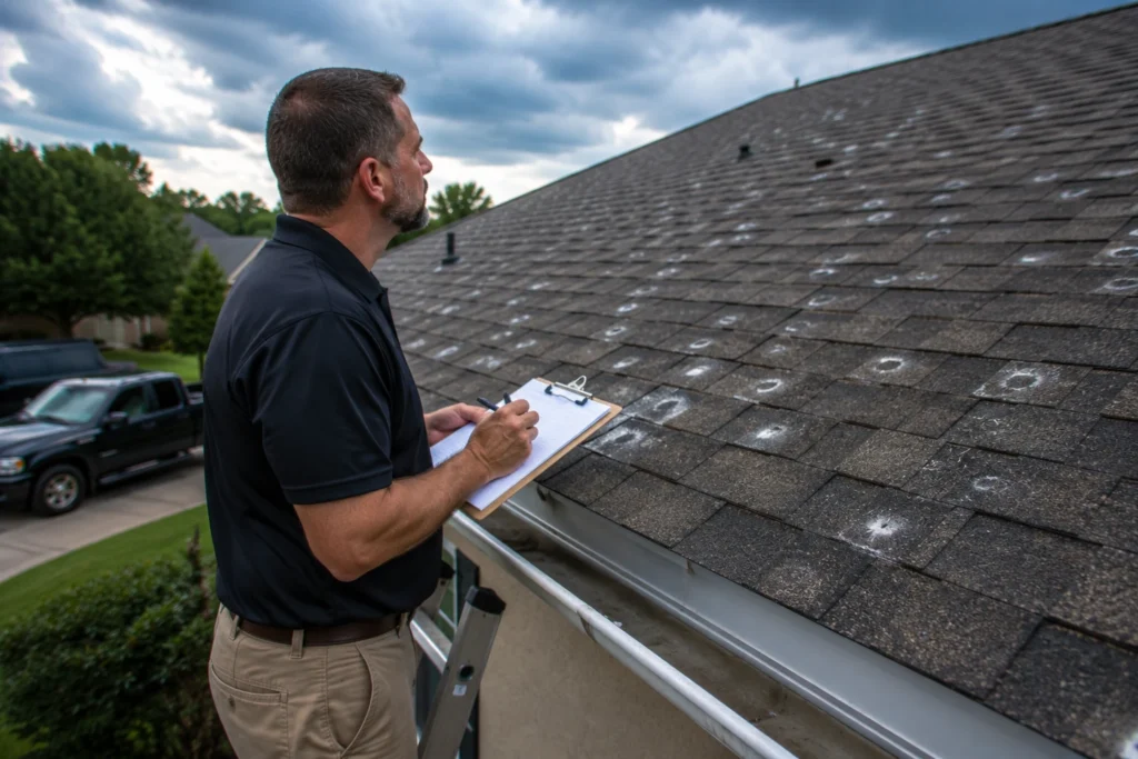 Hail Damage Roof Insurance Claim 3