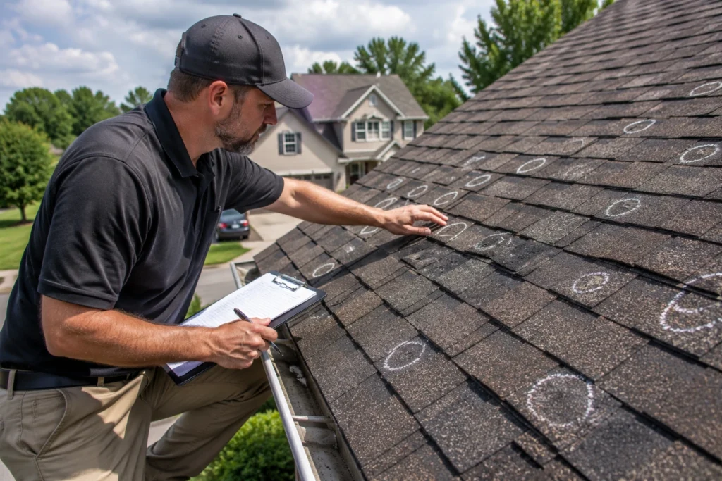 Hail Damage Roof Insurance Claim 4