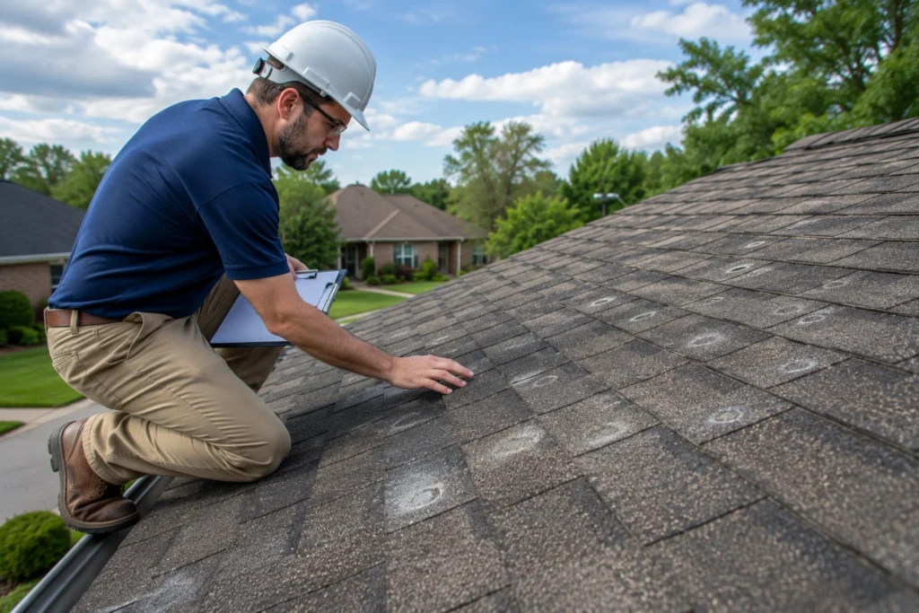 Hail Damage Roof Insurance Claim 5