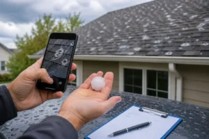 How to Document Hail Damage 1