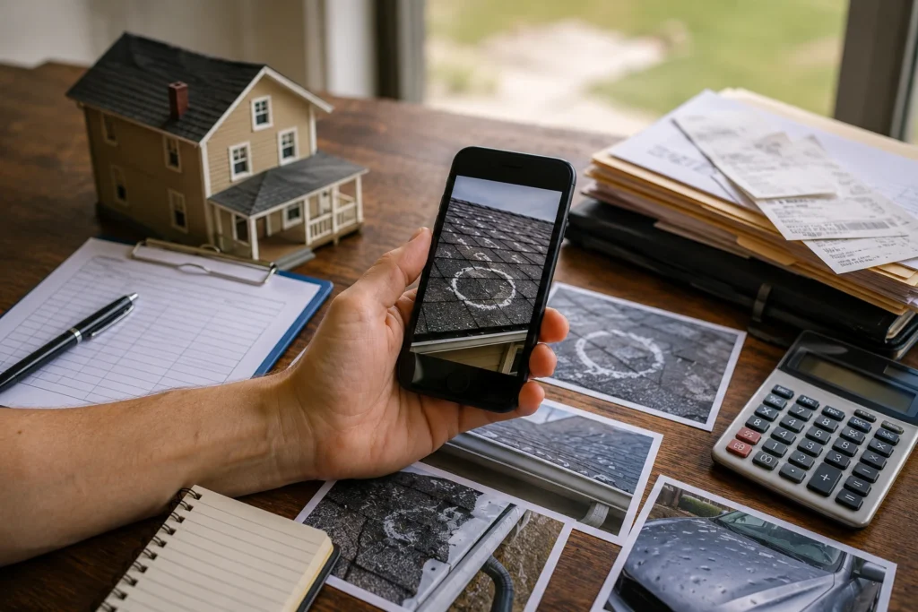 How to Document Hail Damage 2