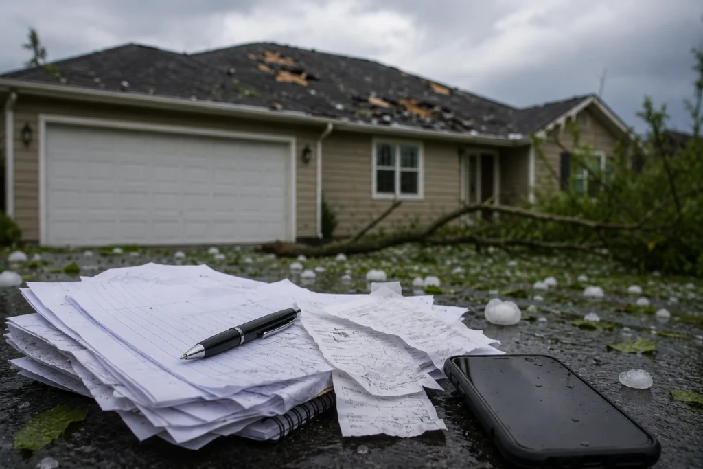 How to Document Hail Damage 4